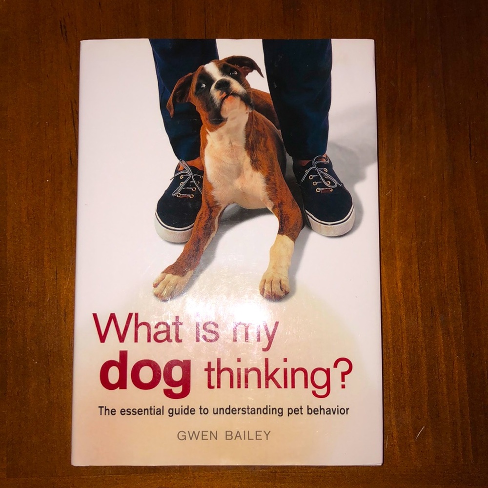 Hardcover Dog Behavior Book